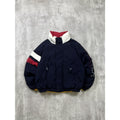 Vintage 90s Nautica Navigation Insulated Reversible Puffer Jacket Size Small