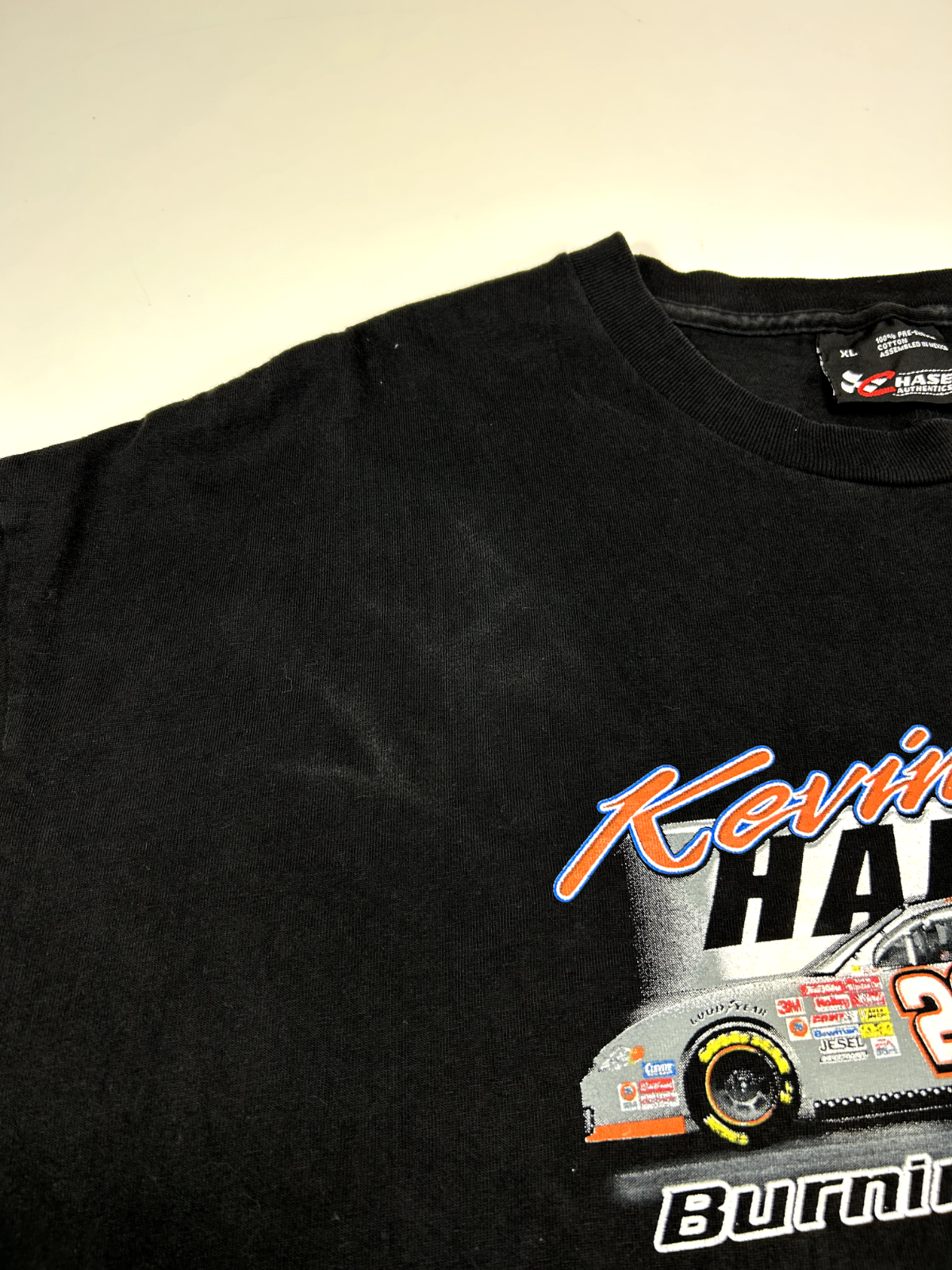 Vintage Kevin Harvick #29 Smokin' The Competition Nascar Racing T-Shirt Sz XL