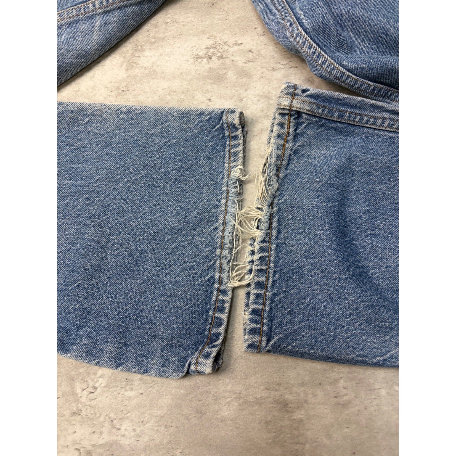 Vintage 90s Levis 517 Red Tab Medium Wash Boot Cut Denim Pants Size 36