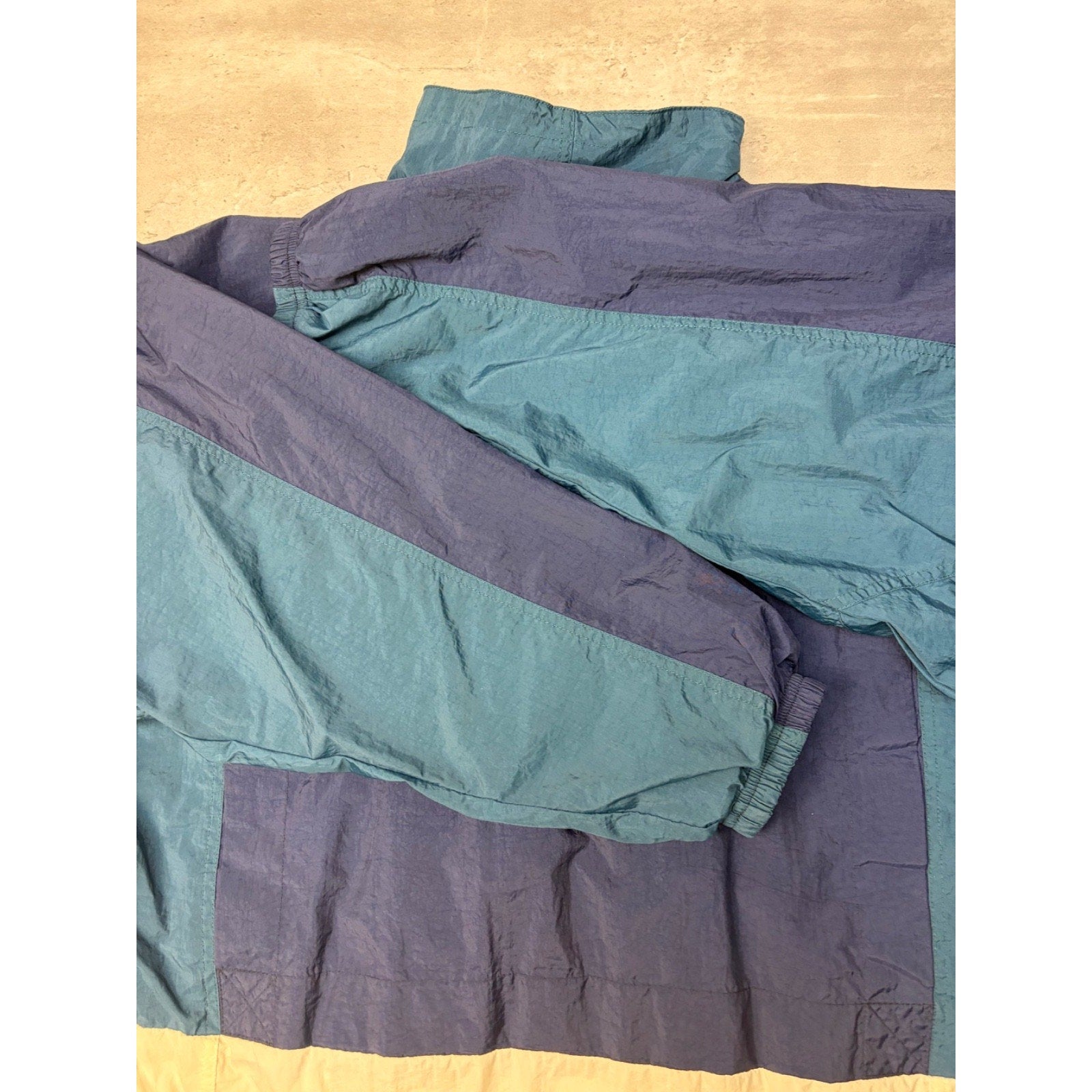 Vintage Nike Nylon Full Zip Windbreaker Jacket Size Medium