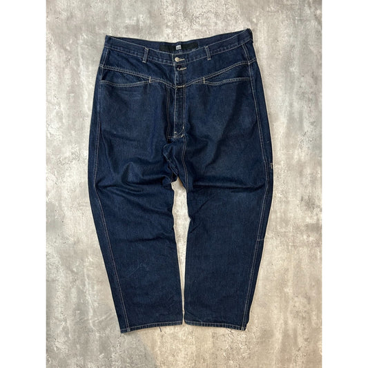 Vintage Marithe Francois Girbaud MF+G Dark Wash Denim Pants Size 42