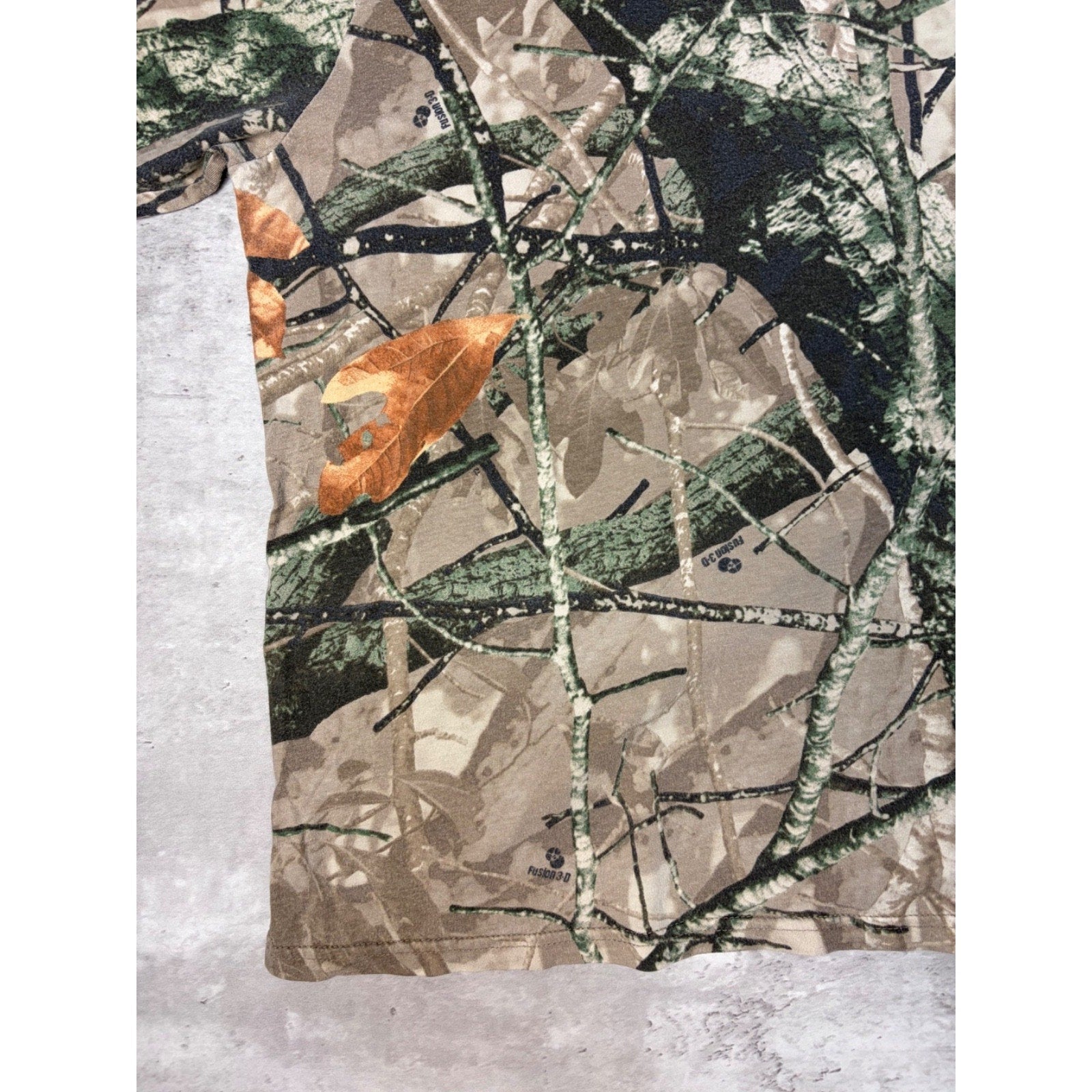 Vintage Outfiters Ridge Fusion 3D Hunting Camo Longsleeve T-Shirt Size 2XL