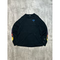Vintage Hard Rock Cafe Las Vegas Flame Print Long Sleeve T-Shirt Size XL