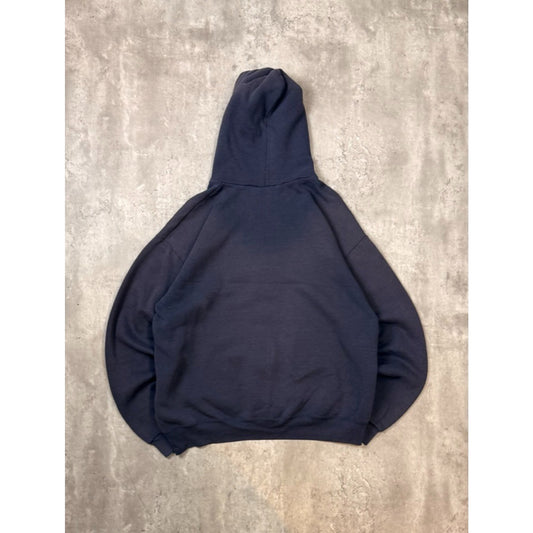 Vintage 90s Penn State University Embroidered Full Zip Hooded Sweatshirt Sz Lg