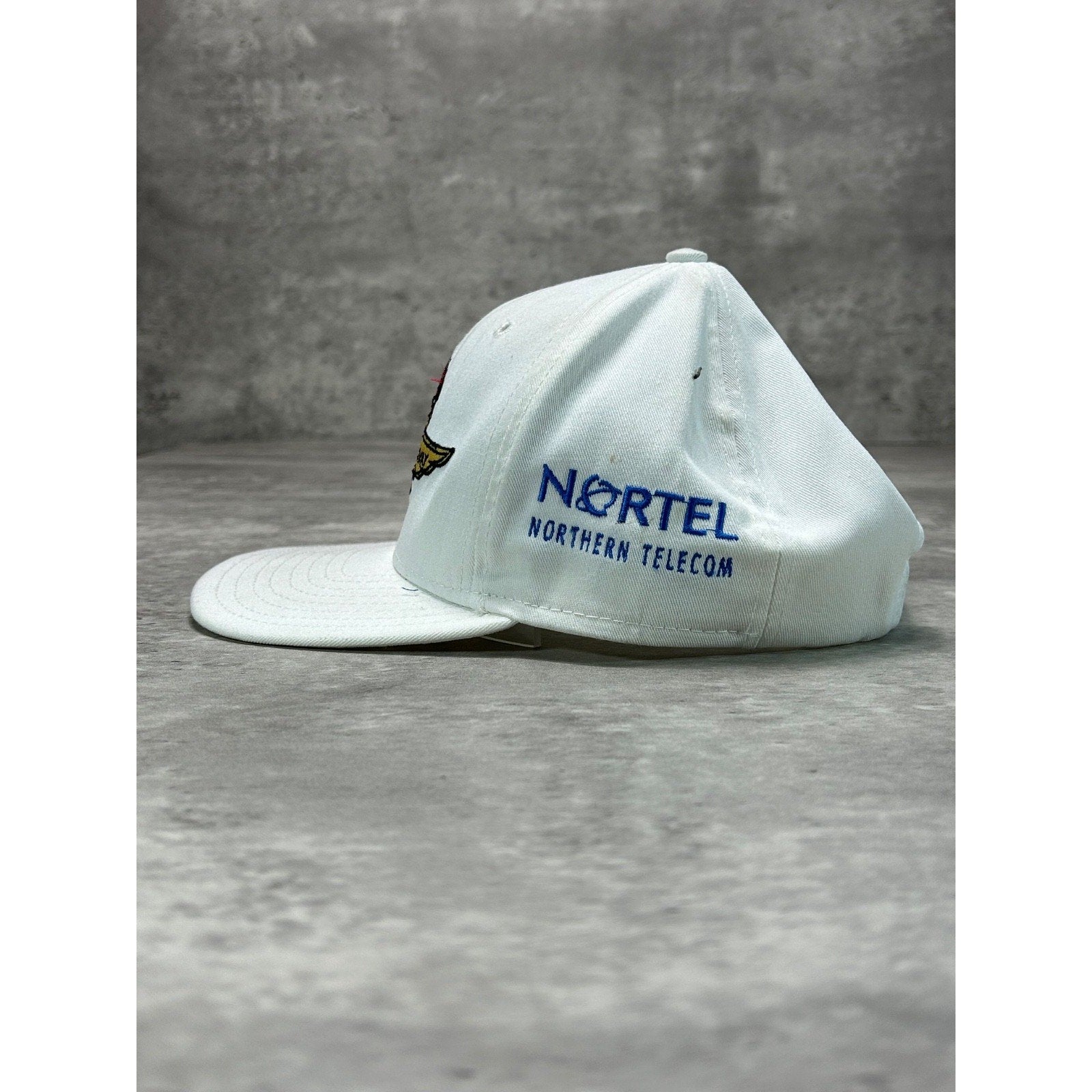 Vintage 90s Indianapolis Speedway Nascar Embroidered Logo Snapback Hat OSFA