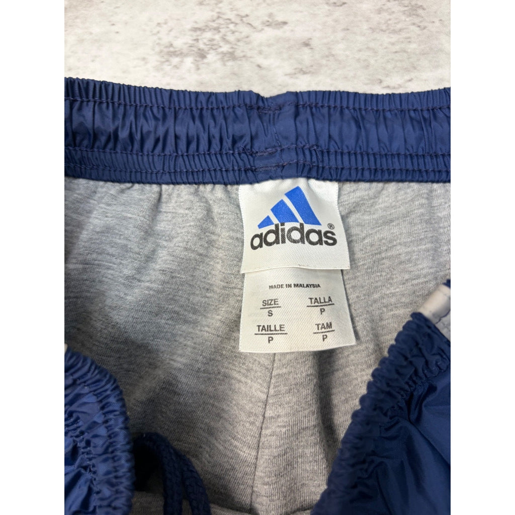 Vintage Adidas Embroidered Logo Three Stripe Nylon Track Pants Size Small