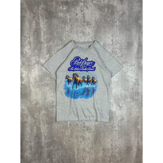Vintage 1983 Bob Seger & The Silver Bullet Band Rock Music T-Shirt Size Medium