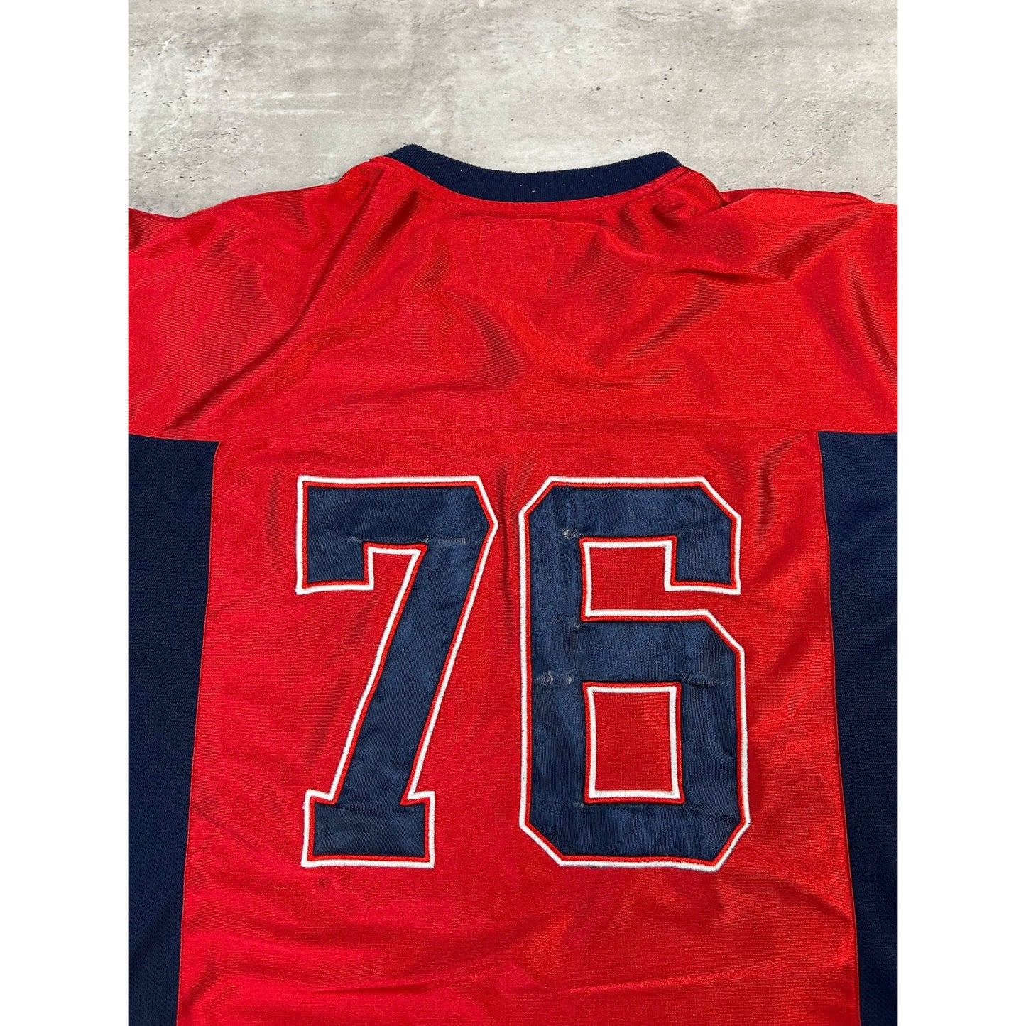 Vintage Budweiser #76 Stitched Beer Promo Football Jersey Size 2XL
