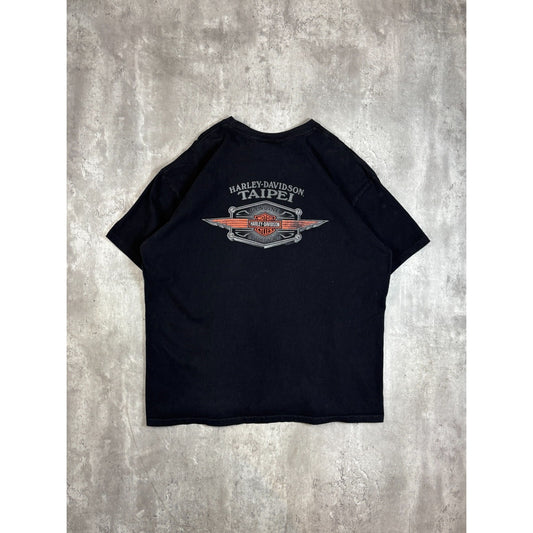 Harley Davidson Motorcycles Panhead Engine Graphic T-Shirt Size XXL