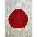 Vintage 90s Woolrich Checkered Print Pullover Ribbed Sweater Size Medium