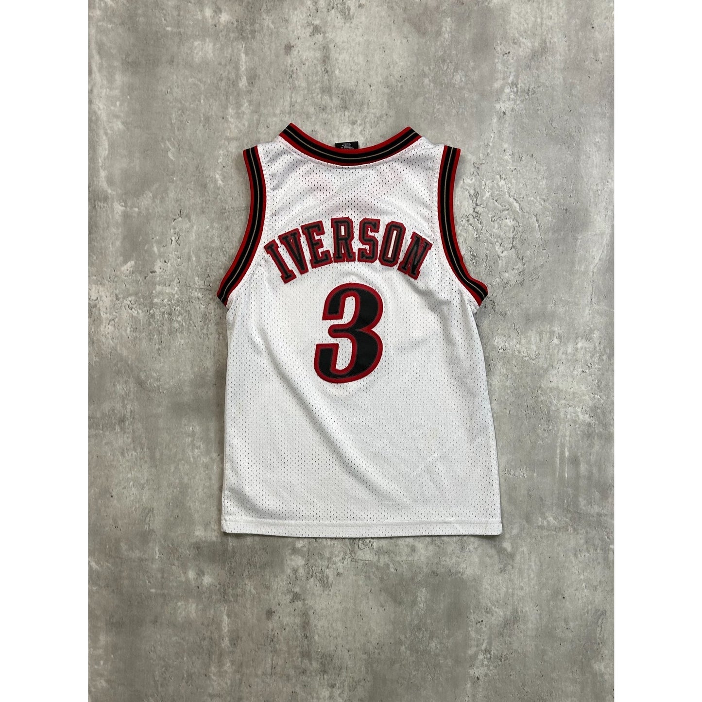 Vintage Allen Iverson #3 Philadelphia 76ers NBA Nike Basketball Jersey YOUTH S