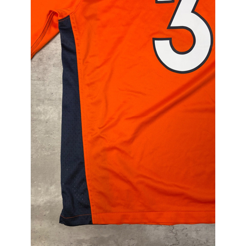 Russell Wilson #3 Denver Broncos NFL Nike Football Jersey Size Large