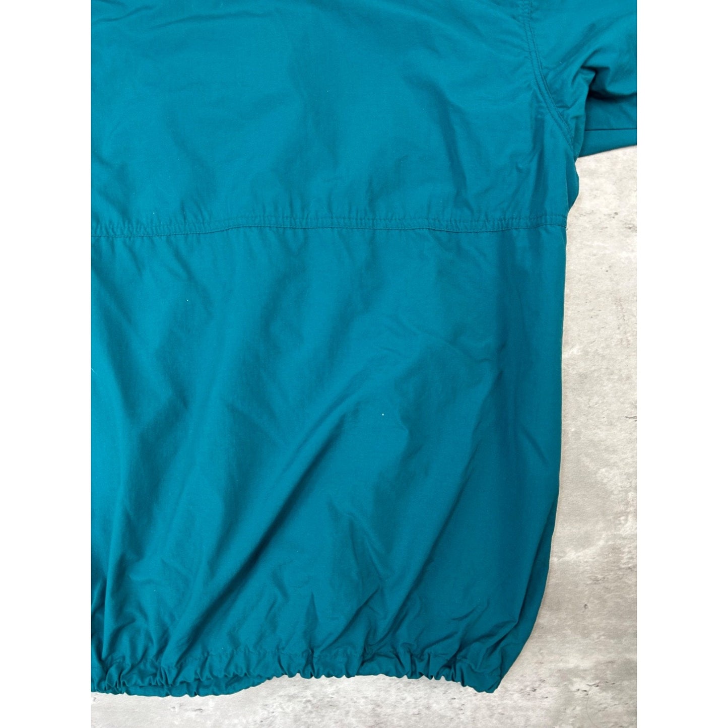 Vintage 90s Patagonia 1/2 Zip Pullover Hooded Anorak Windbreaker Jacket Sz Large