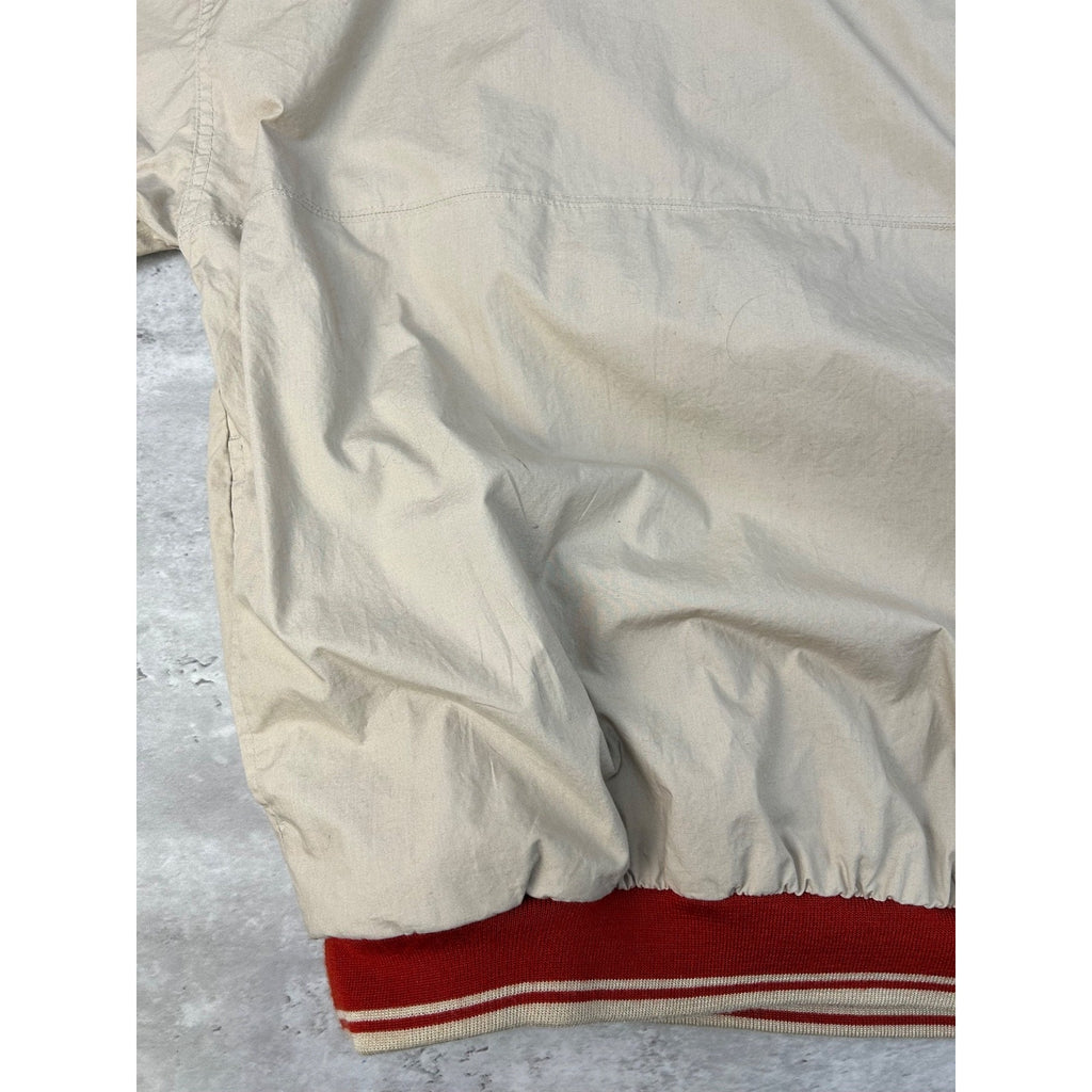 Vintage Ohio State Buckeyes Reversible Pullover Windbreaker Jacket Size Large