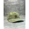 Vintage Carhartt Leather Embroidered Patch Canvas Workwear Strapback Hat OSFA