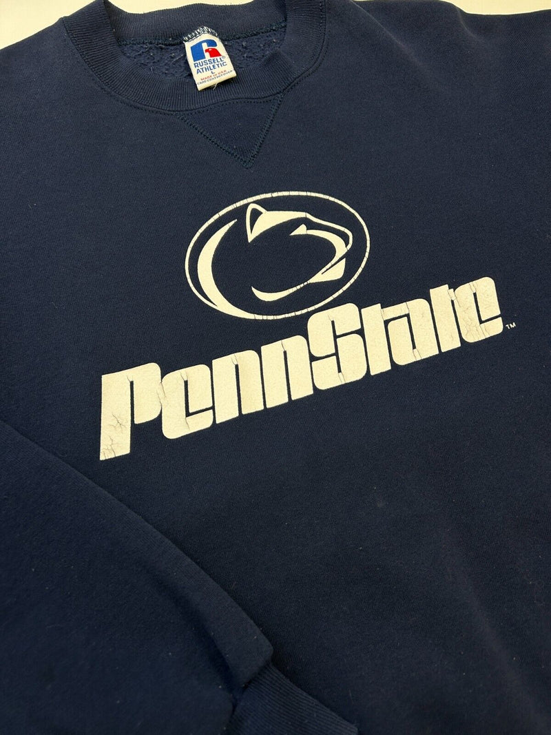 Vintage 90s Penn State Nittany Lions Russell Athletic NCAA Sweatshirt Size Large