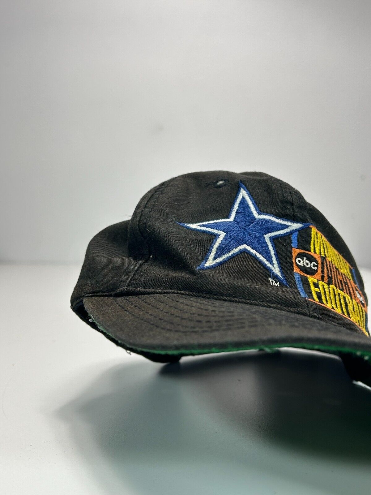 VTG 90s Dallas Cowboys NFL Monday Night Football Embroidered Snapback Hat OSFA