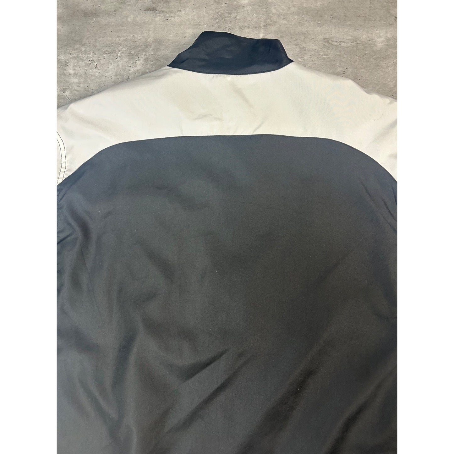 Vintage Detroit Lions NFL Embroidered Logo Nylon Windbreaker Jacket Size XL