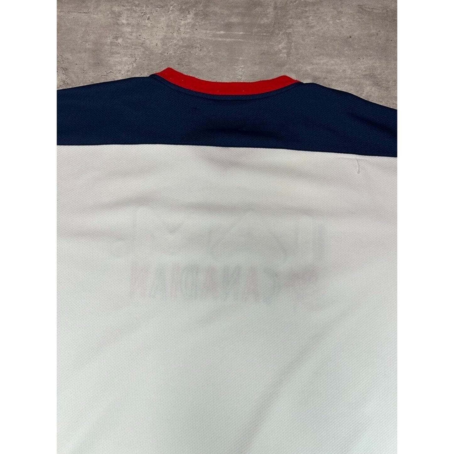Vintage Molson I Am Canadian Beer Promo Hockey Jersey Size 2XL White