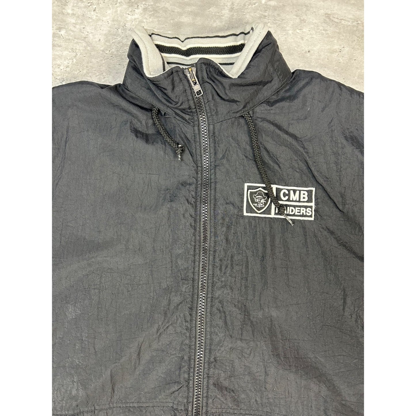 Vintage CMB Raiders NCAA Insulated Champion Jacket Size 2XL