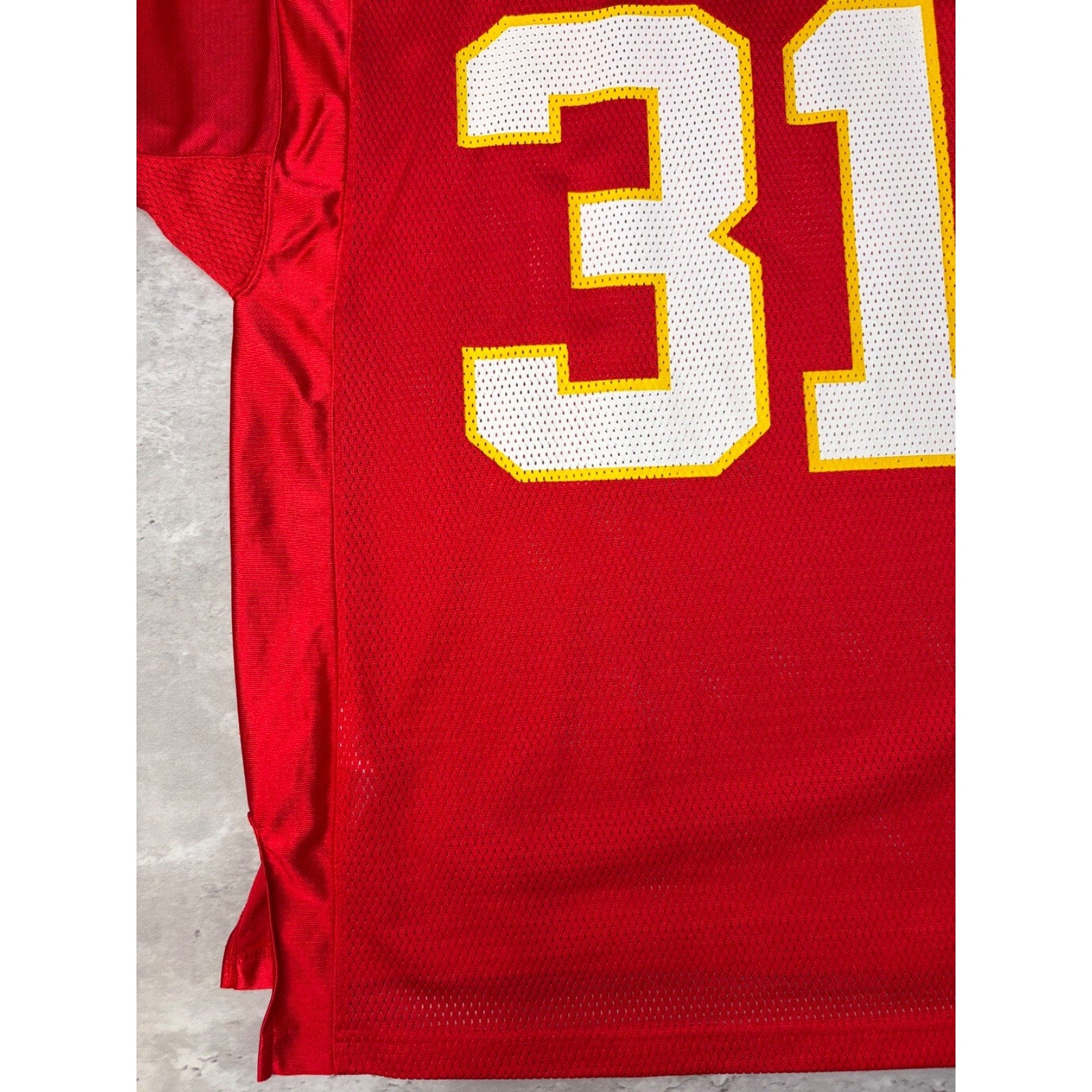 Vintage Priest Holmes #31 Kansas City Chiefs NFL Football Jersey Size Medium