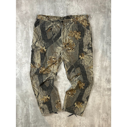 Vintage 90s Liberty Realtree Hardwoods Tree Camo Hunting Cargo Pants Size 43