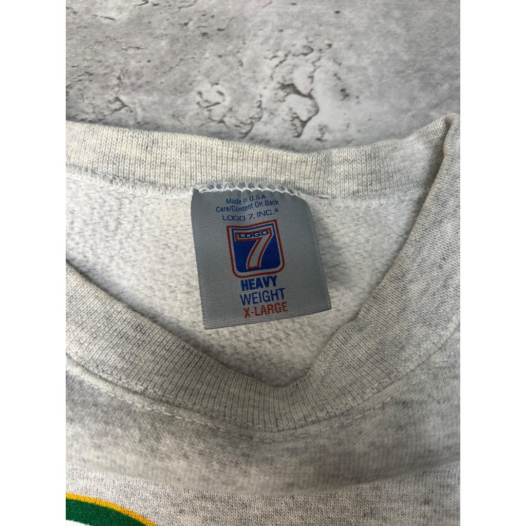 Vintage 1997 Green Bay Packers NFL Super Bowl XXXI Graphic Sweatshirt Size XL