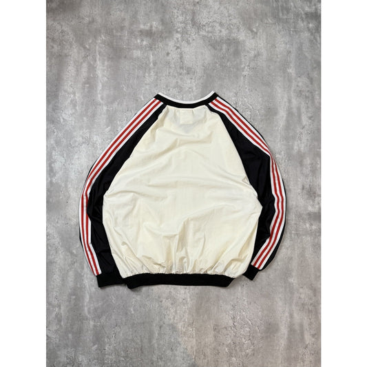 Vintage 90s Adidas Embroidered Logo Nylon Pullover Windbreaker Jacket Size XL