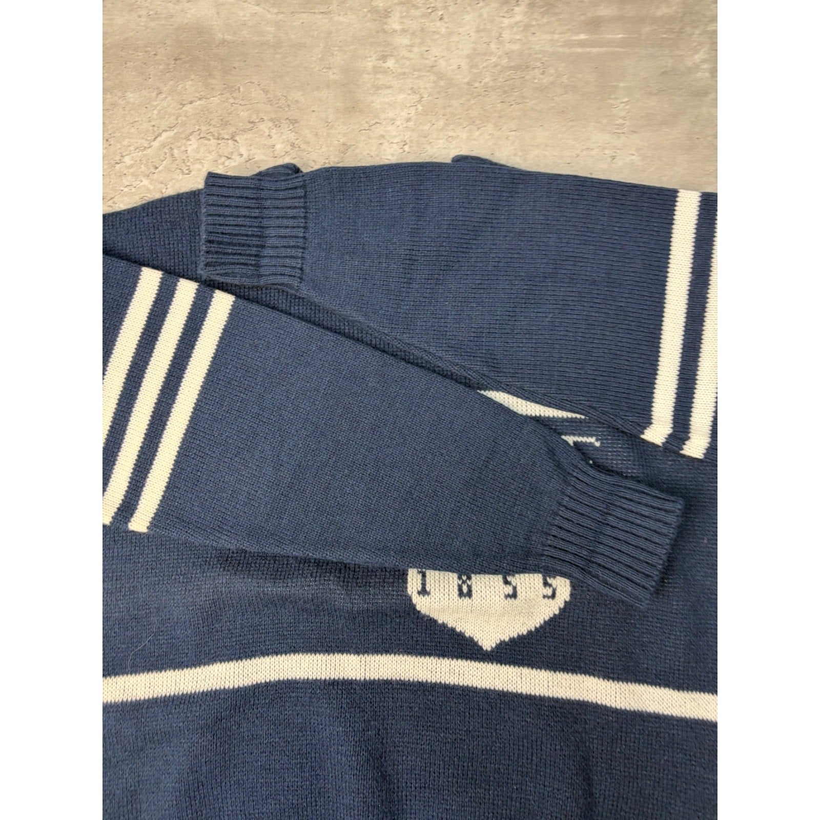 Vintage 1980s Penn State Nittany Lions NCAA Cliff Engle Knit Sweater Size Large