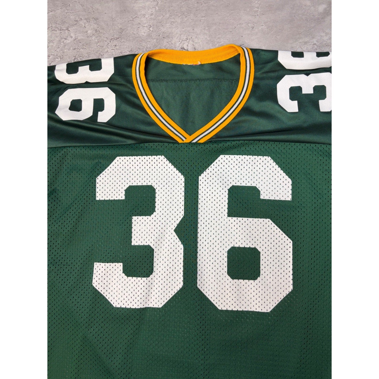 Vintage LeRoy Butler #36 Green Bay Packers NFL Champion Football Jersey Sz Small