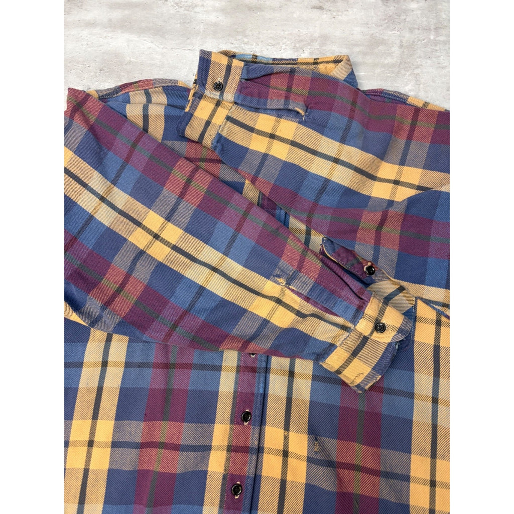 Vintage Osh Kosh Plaid Long Sleeve Button Up Shirt Size 3XL