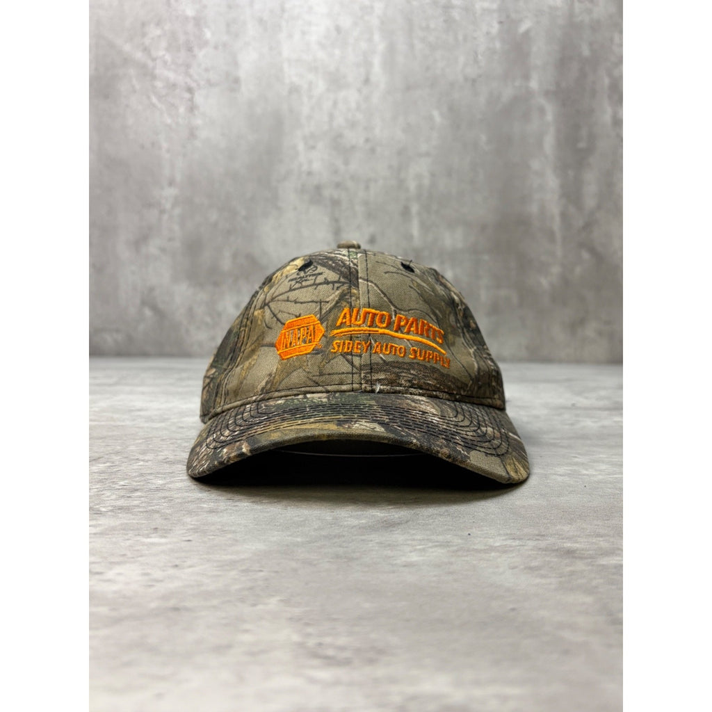 Vintage Napa Auto Parts Realtree Xtra Camo Strapback Hat OSFA