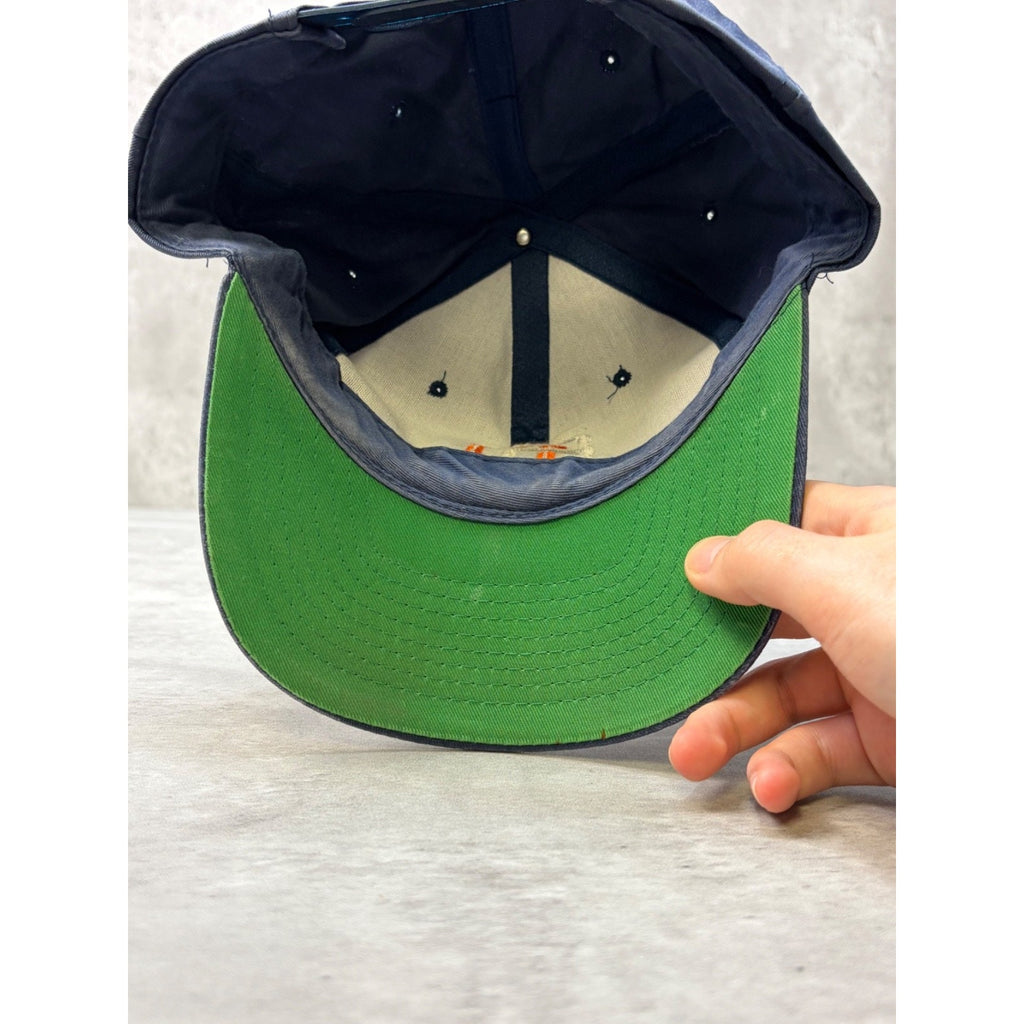 Vintage 90s San Diego Padres MLB Embroidered Logo Baseball Snapback Hat OSFA