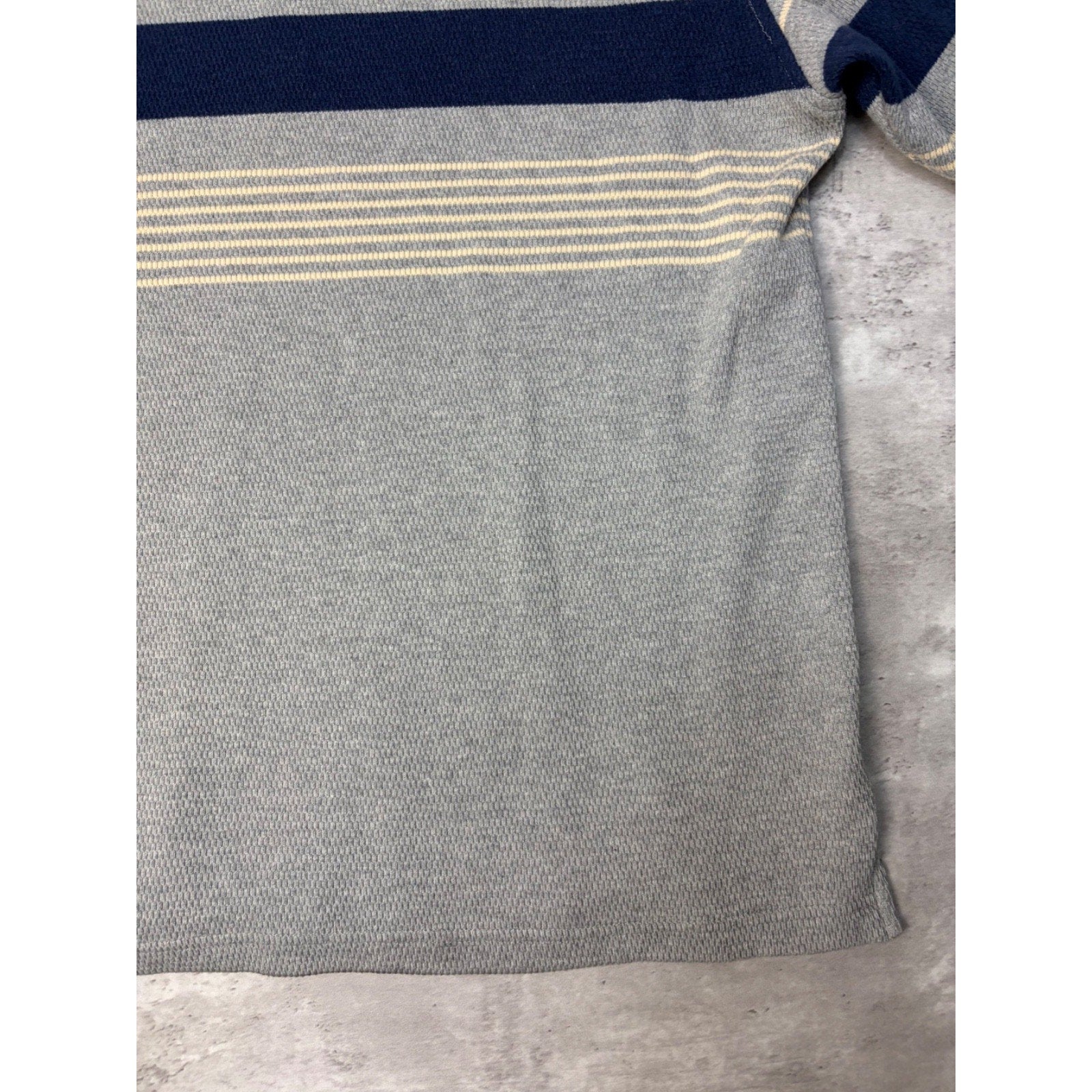 Vintage Y2K Sean John Embroidered Logo Striped Pullover Knit Sweater Size 2XL