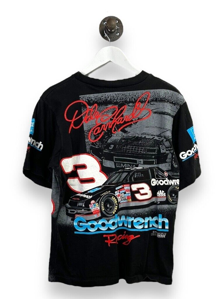 Vintage 1993 Dale Earnhardt #3 Goodwrench Racing AOP Graphic T-Shirt Size Medium