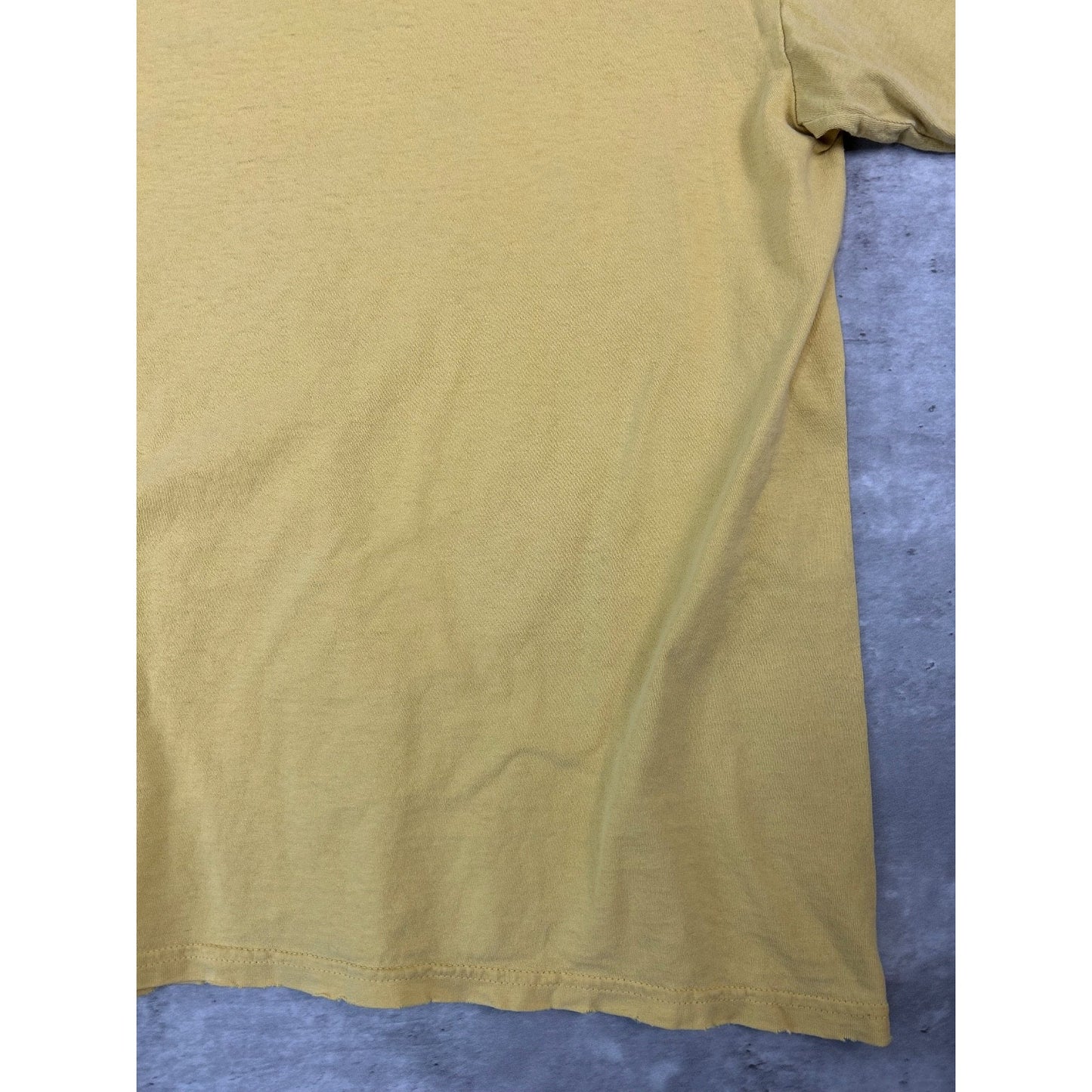 Vintage 90s Nike Swoosh Spellout Graphic Distressed T-Shirt Size XL Yellow