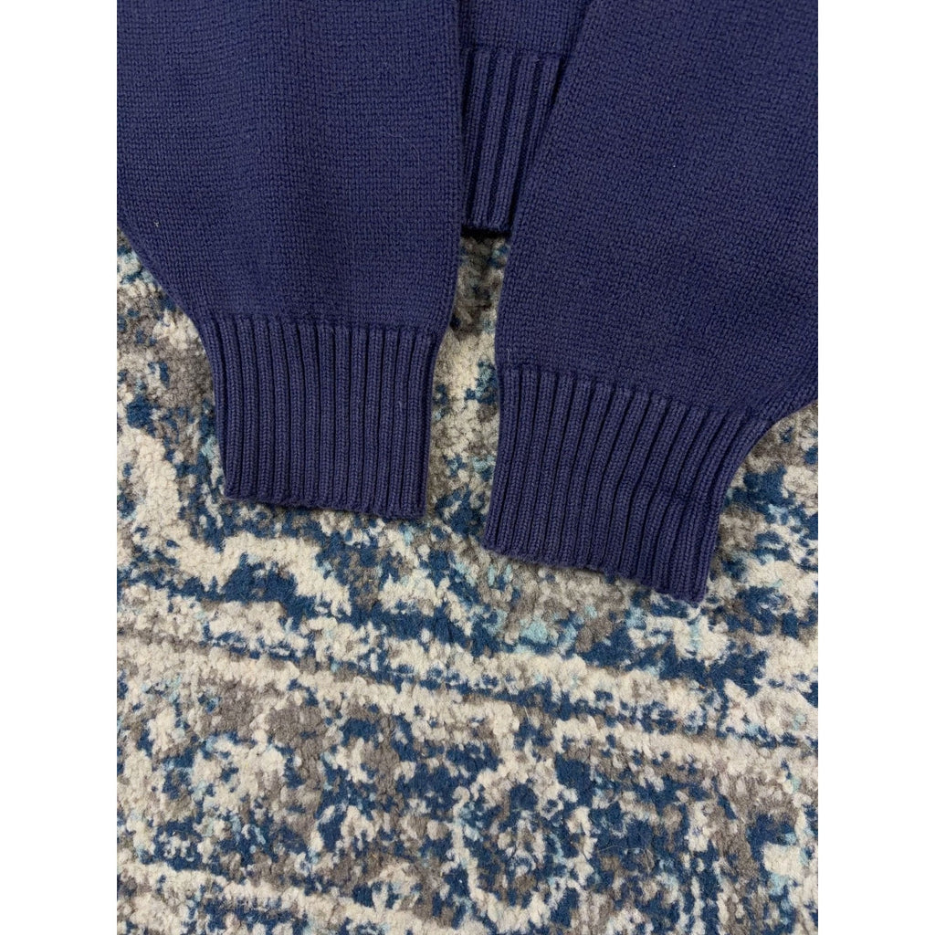 Vintage 90s Reebok Golf Embroidered Tonal Logo Pullover Knit Sweater Size Large