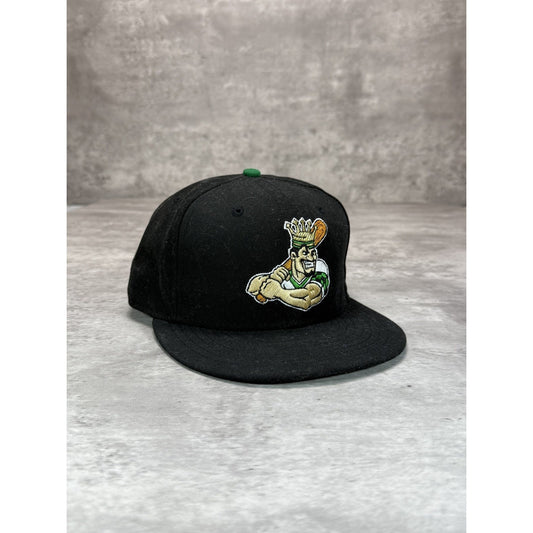 Clinton Lumberkings MiLB Embroidered Logo Baseball FItted Hat 7 1/2