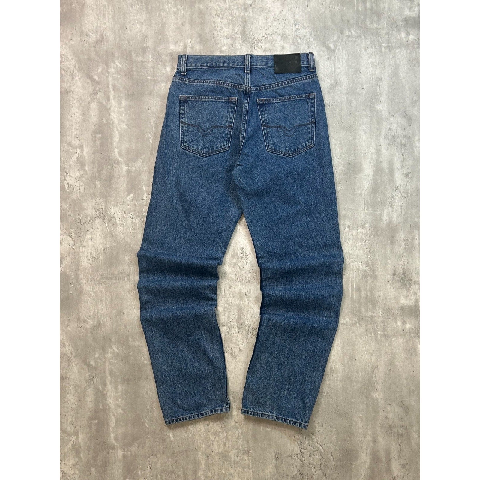 Vintage Harley Davidson Dark Wash Denim Pants Size 32