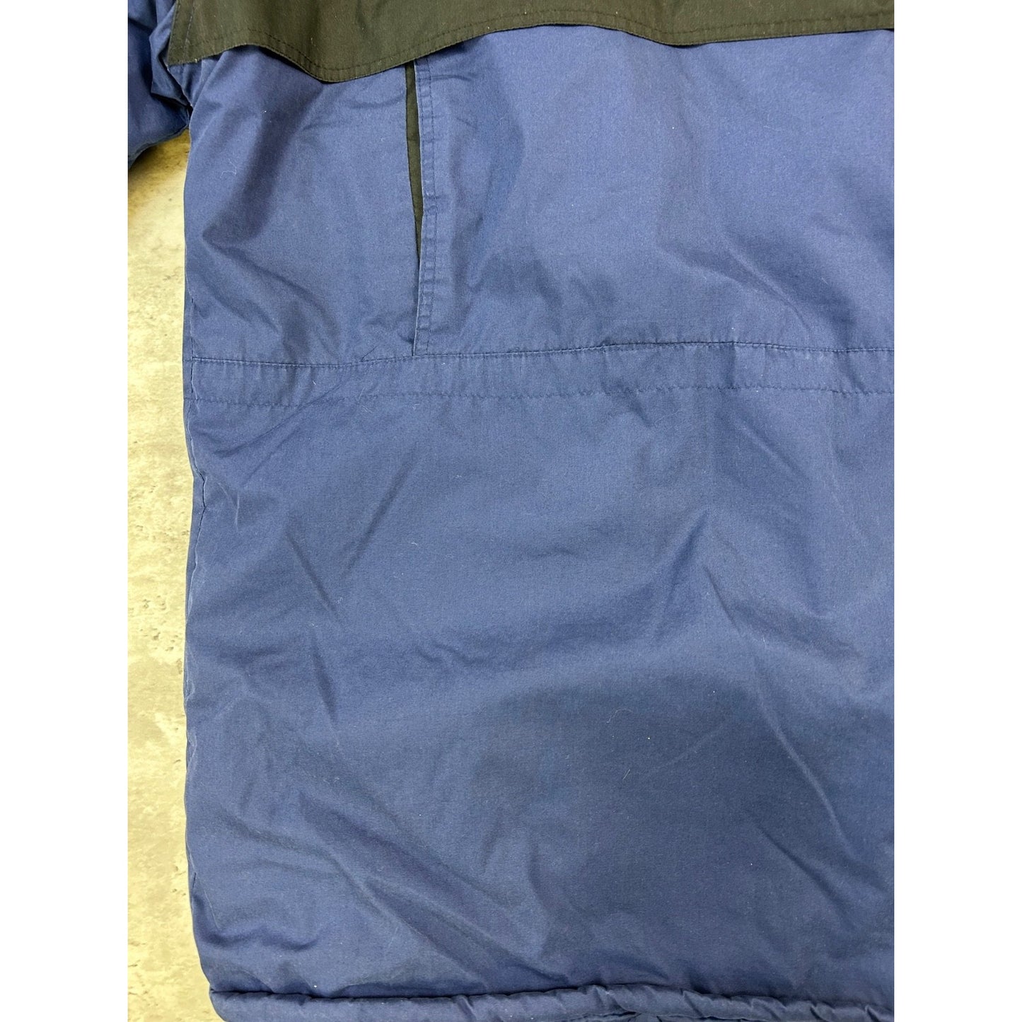 Vintage 90s Michigan Wolverines NCAA Insulated Long Jacket Size Large