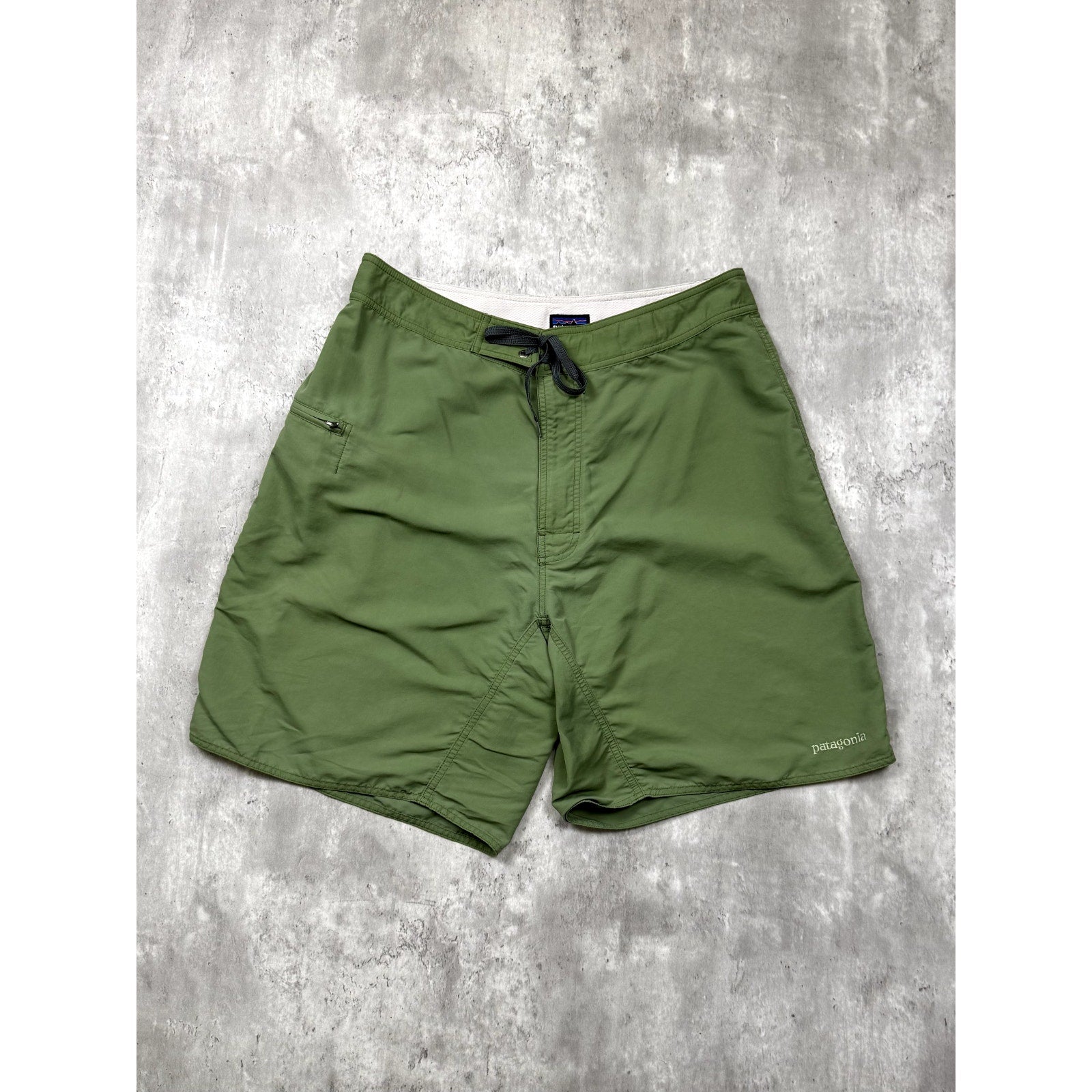 Vintage Patagonia Embroidered Tonal Logo Swim Shorts Size 36