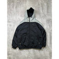 Vintage Nike Embroidered Mini Swoosh Insulated Hooded Full Zip Jacket Size Large