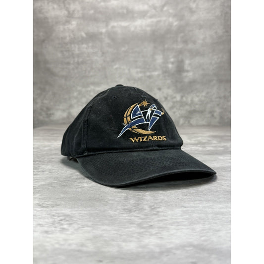 Vintage 90s Washington Wizards NBA Embroidered Logo Snapback Hat OSFA