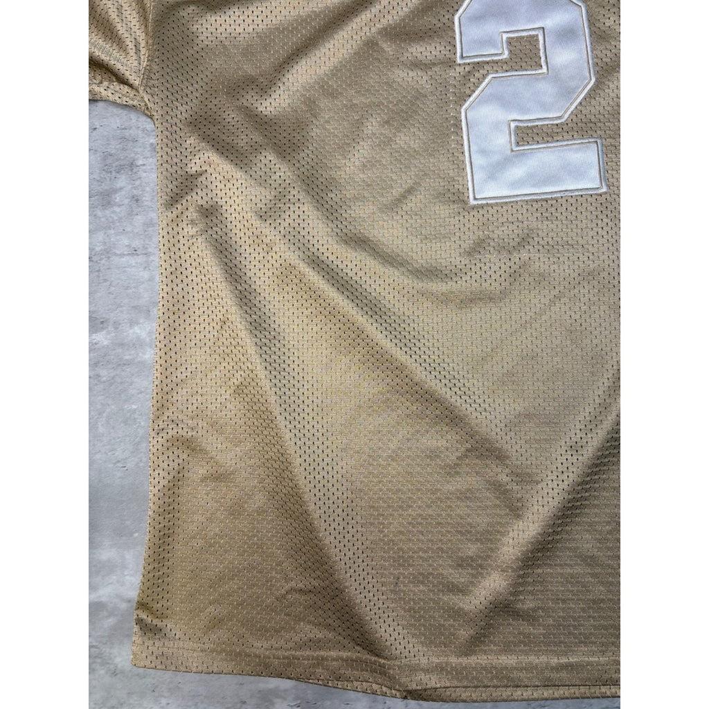 Vintage Y2K Mecca Athletics #2 Embroidered Football Jersey Size 2XL