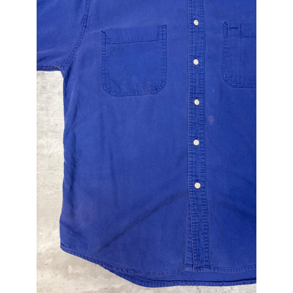 Vintage Gap Double Pocket Long Sleeve Button Up Shirt Size Medium