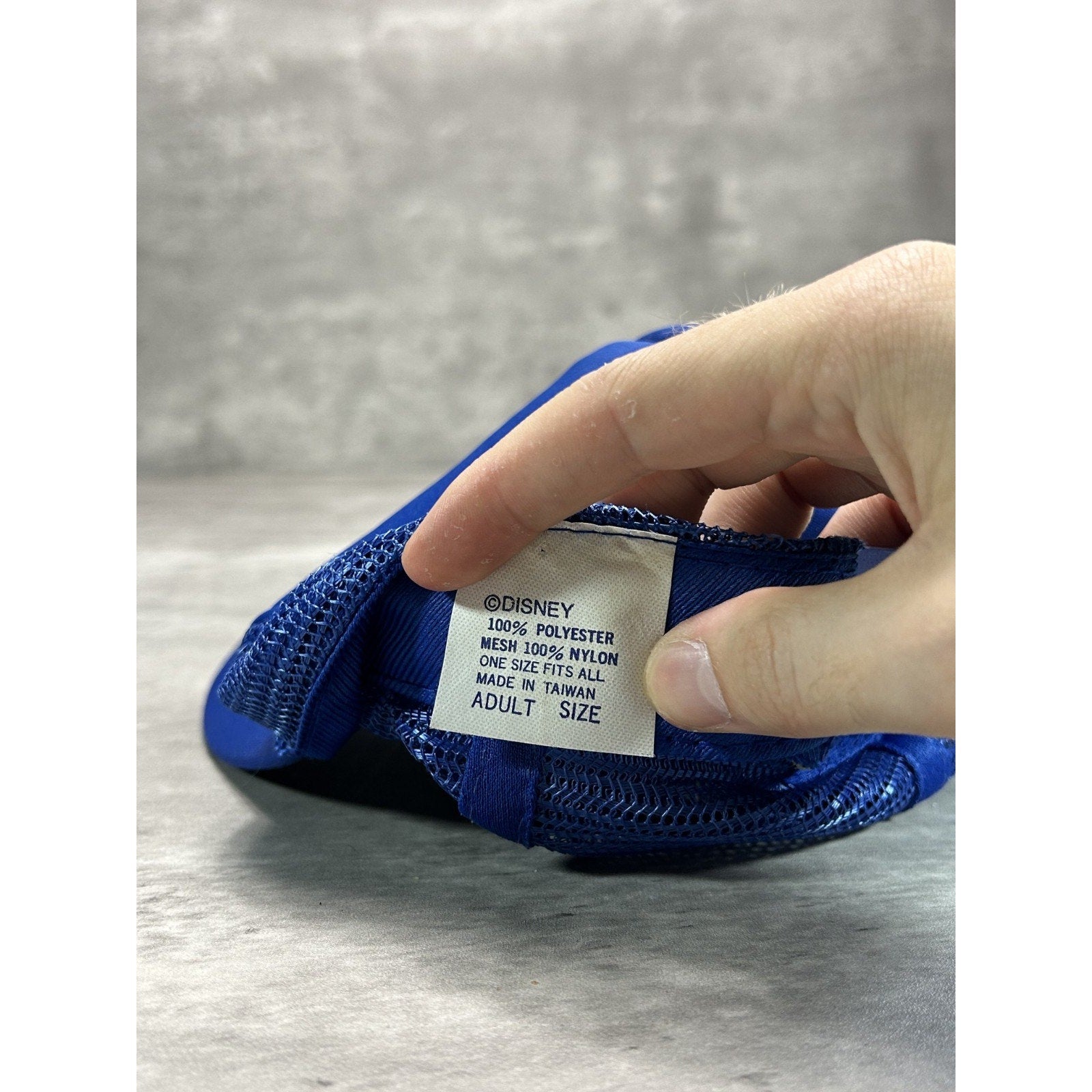 VTG 80s Walt Disney World Embroidered Scrambled Eggs Trucker Snapback Hat OSFA