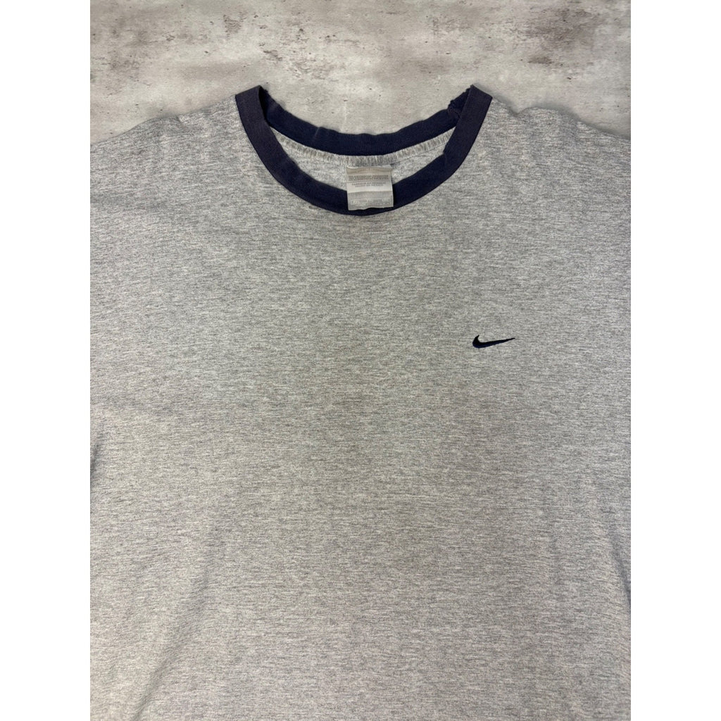 Vintage Nike Embroidered Mini Swoosh T-Shirt Size 2XL