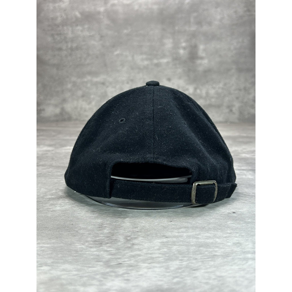 Vintage 90s Driven Not By His Nails By His Love Jesus Snapback Hat OSFA Black