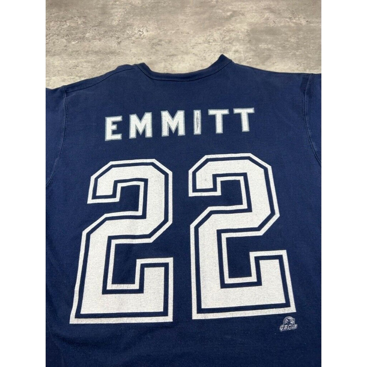 Vintage 90s Emmitt Smith #22 Dallas Cowboys NFL 3/4 Sleeve Jersey Size XL