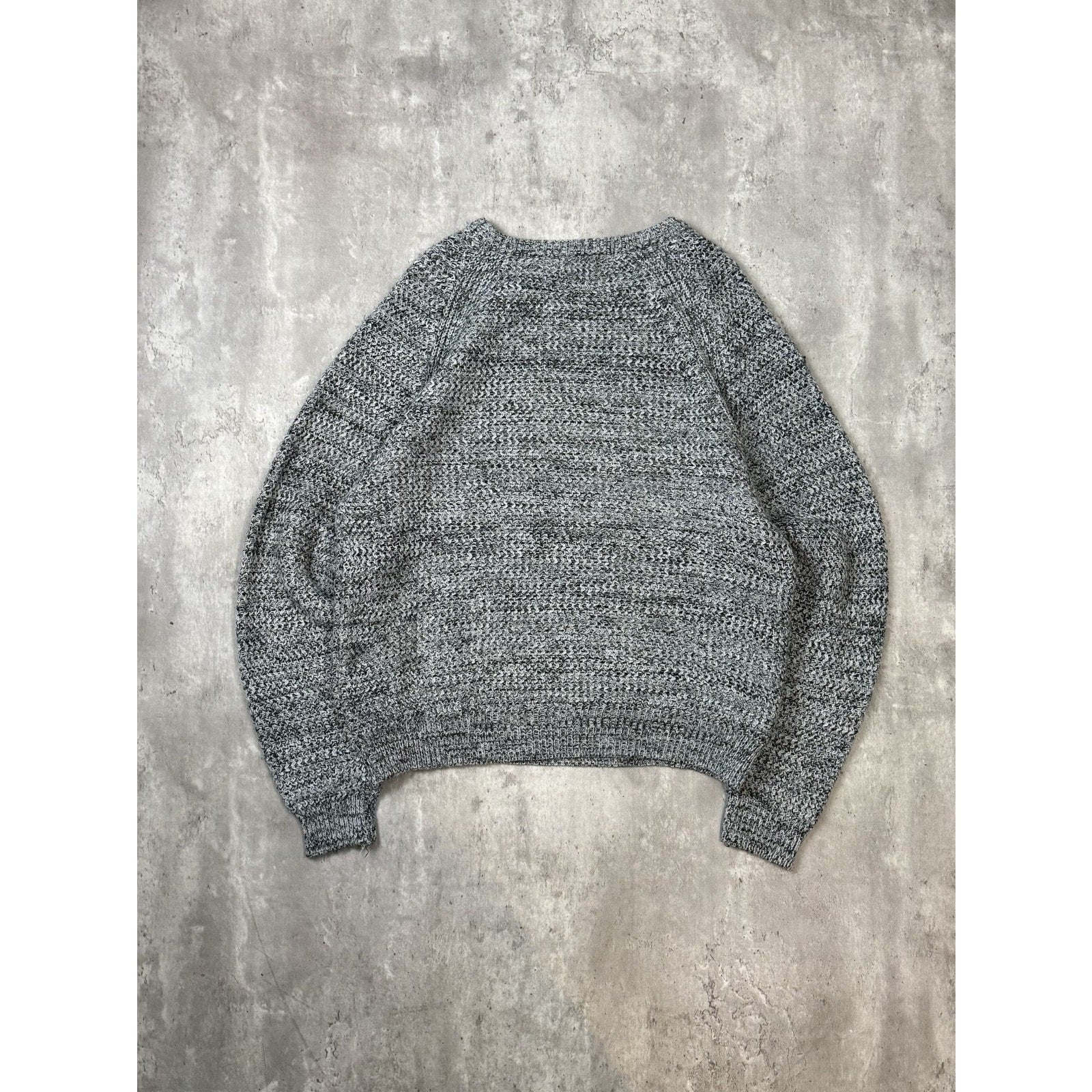 Vintage 80s/90s Raglans Outfitters Pullover Knit Sweater Size Large Grey